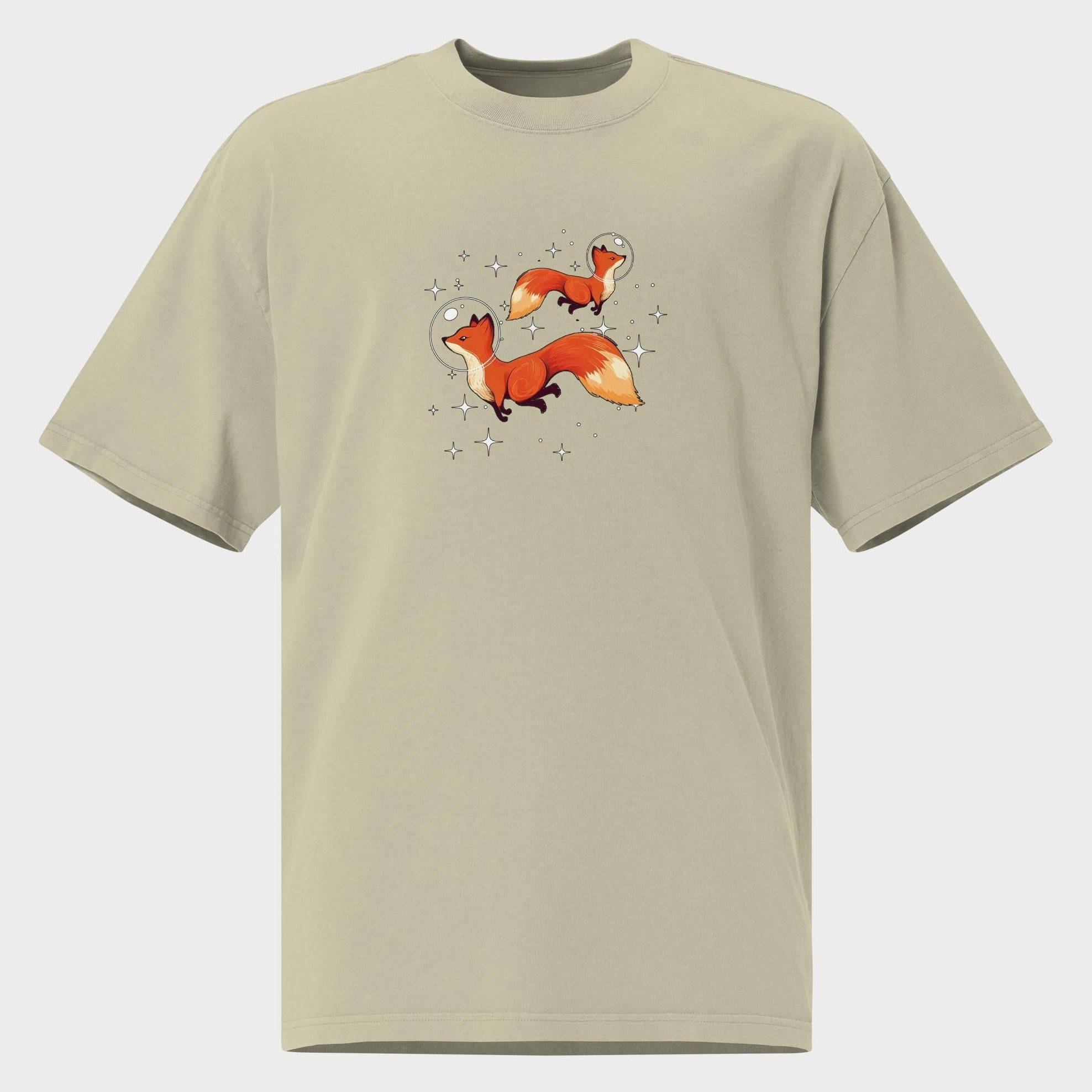 Space Foxes - Oversized T-Shirt