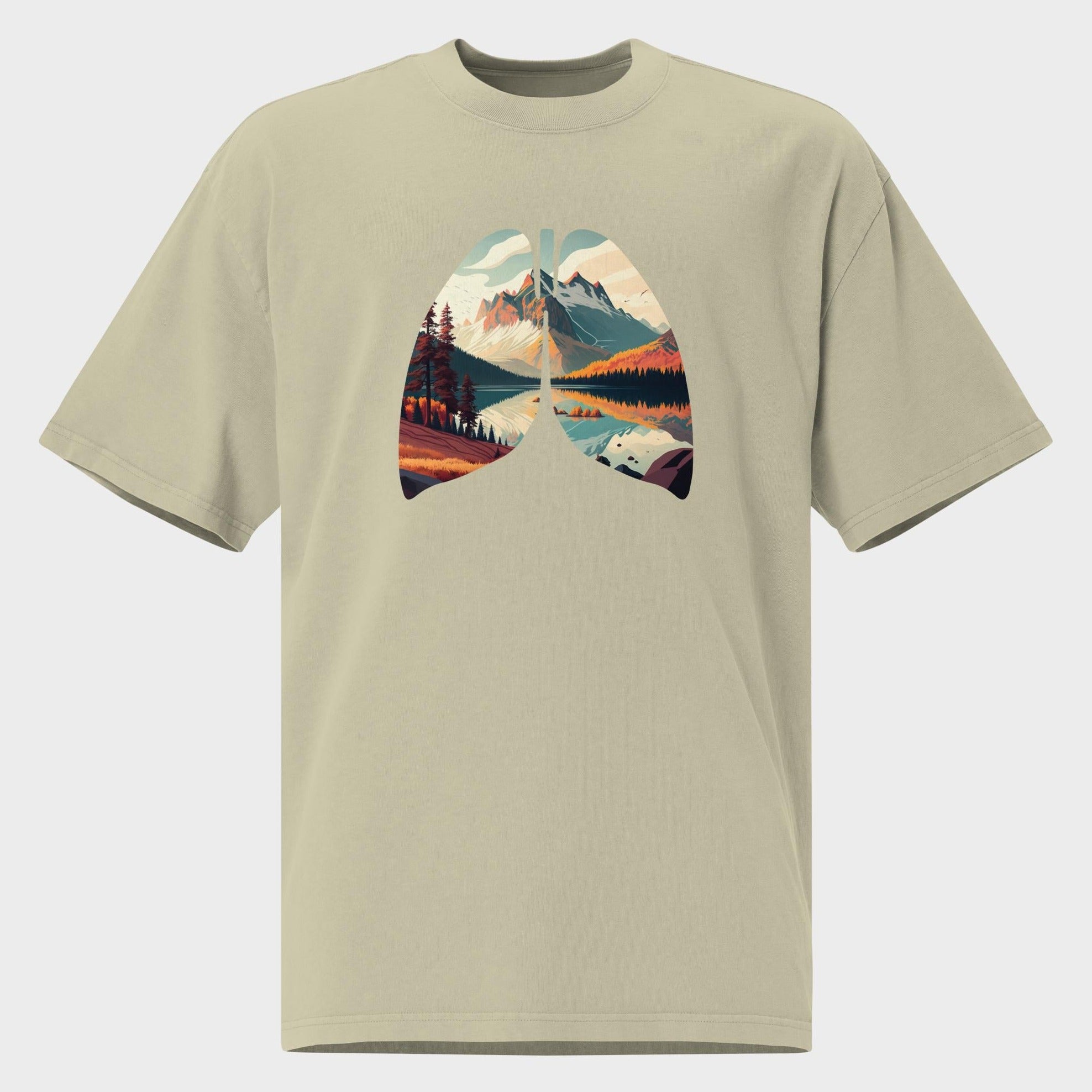 Breathe In Nature - Oversized T-Shirt