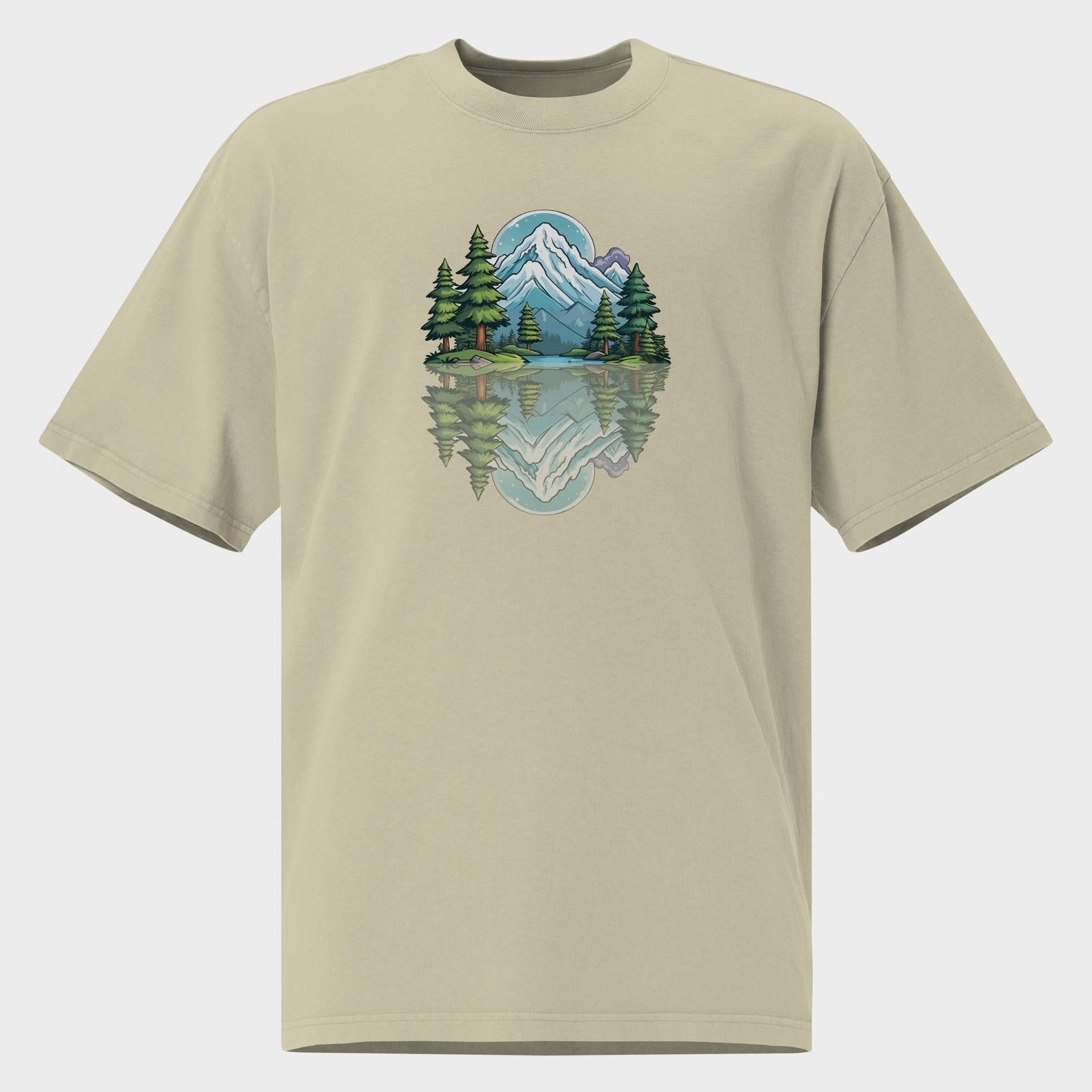 A Scenic Reflection - Oversized T-Shirt