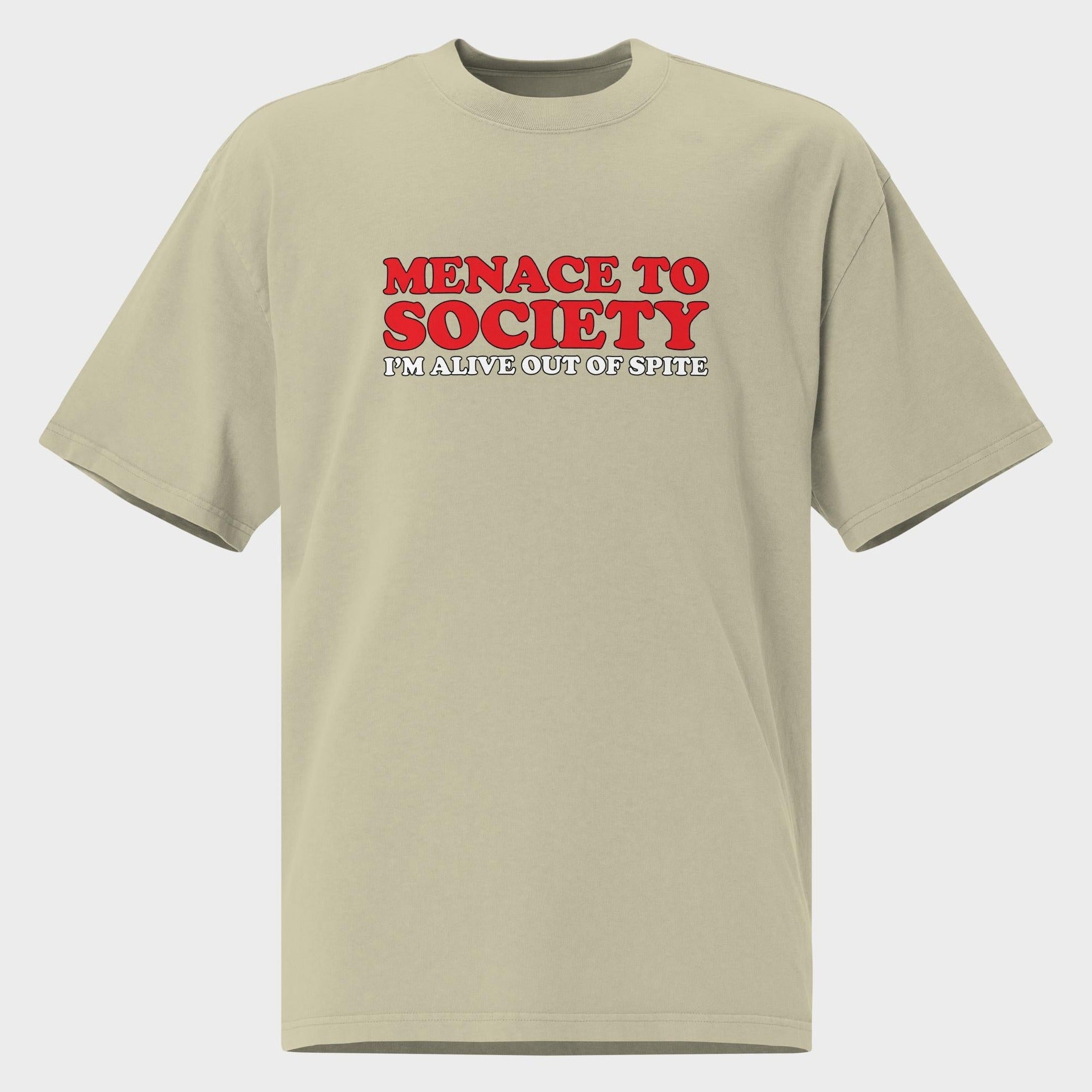 Menace To Society - Oversized T-Shirt