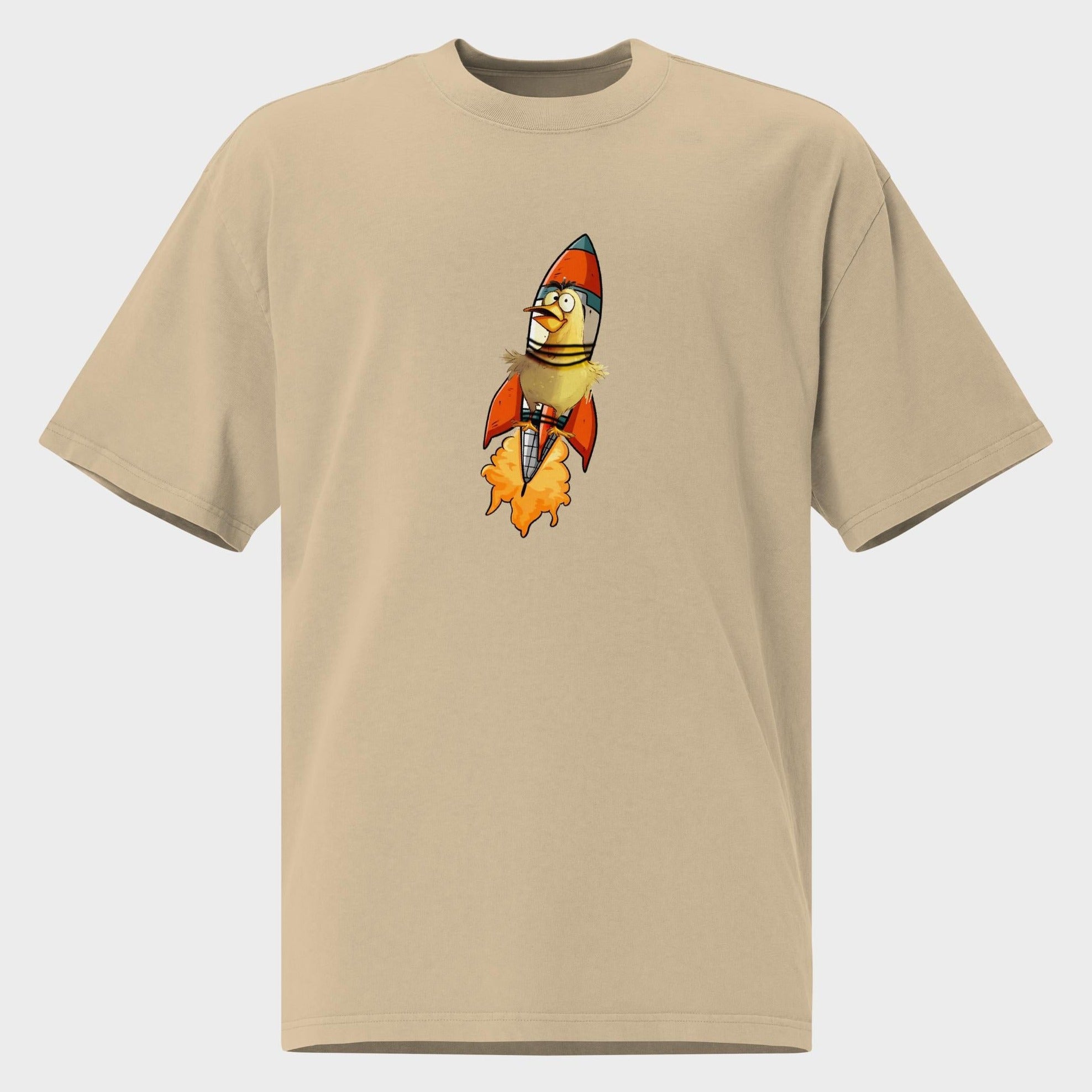 Free Range Chicken - Oversized T-Shirt