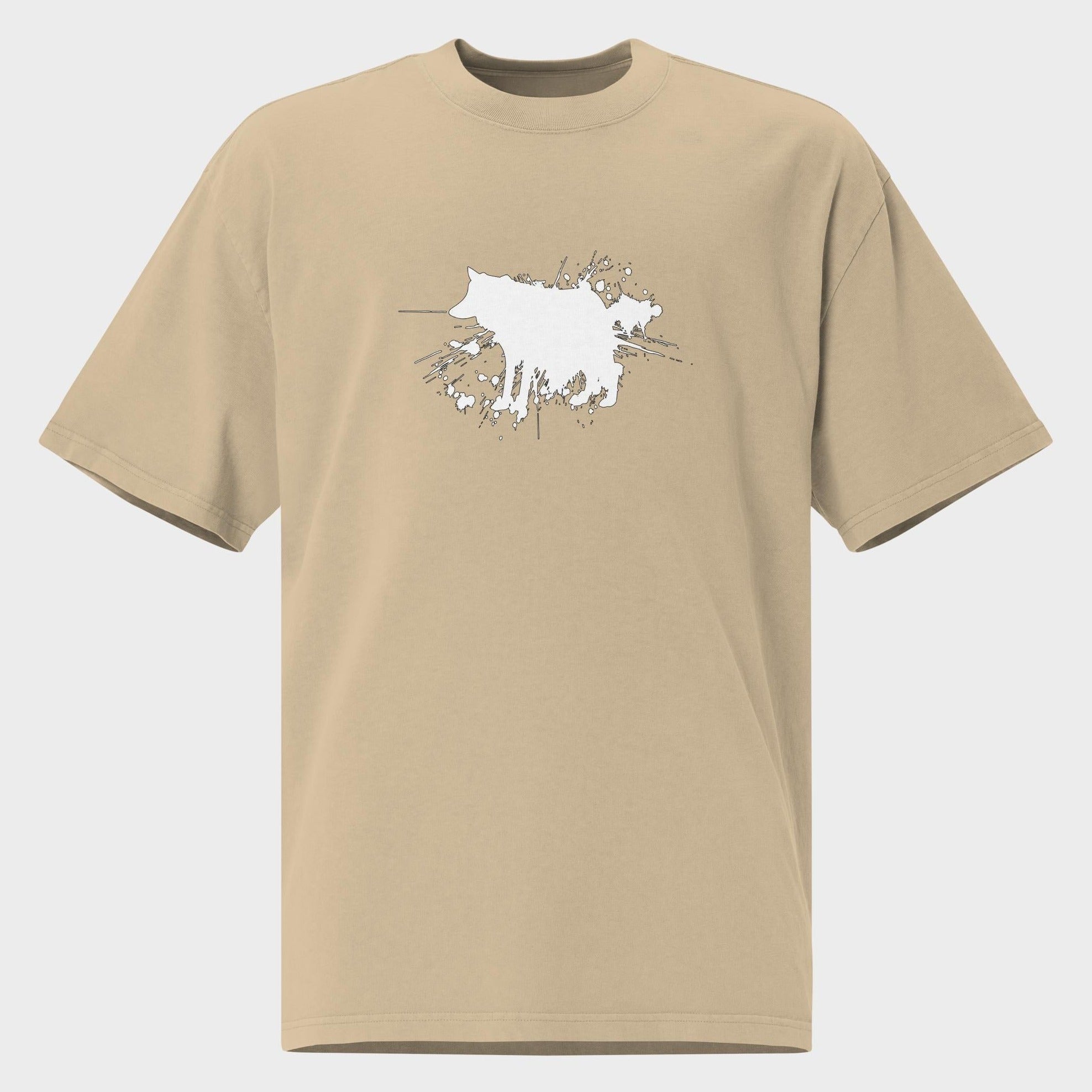 A Splash Of Dog - Oversized T-Shirt