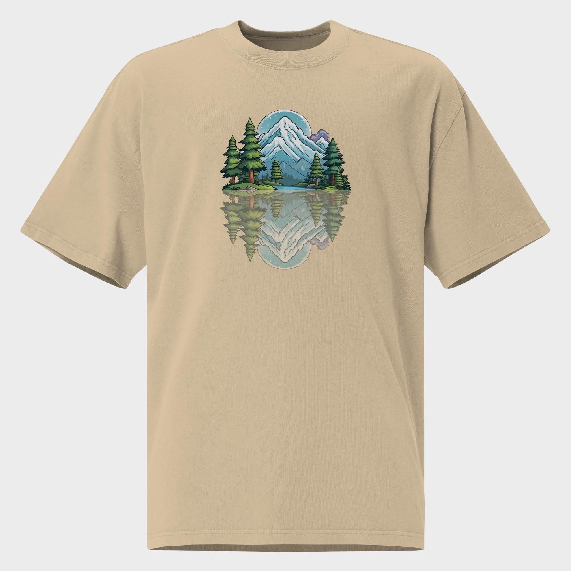 A Scenic Reflection - Oversized T-Shirt