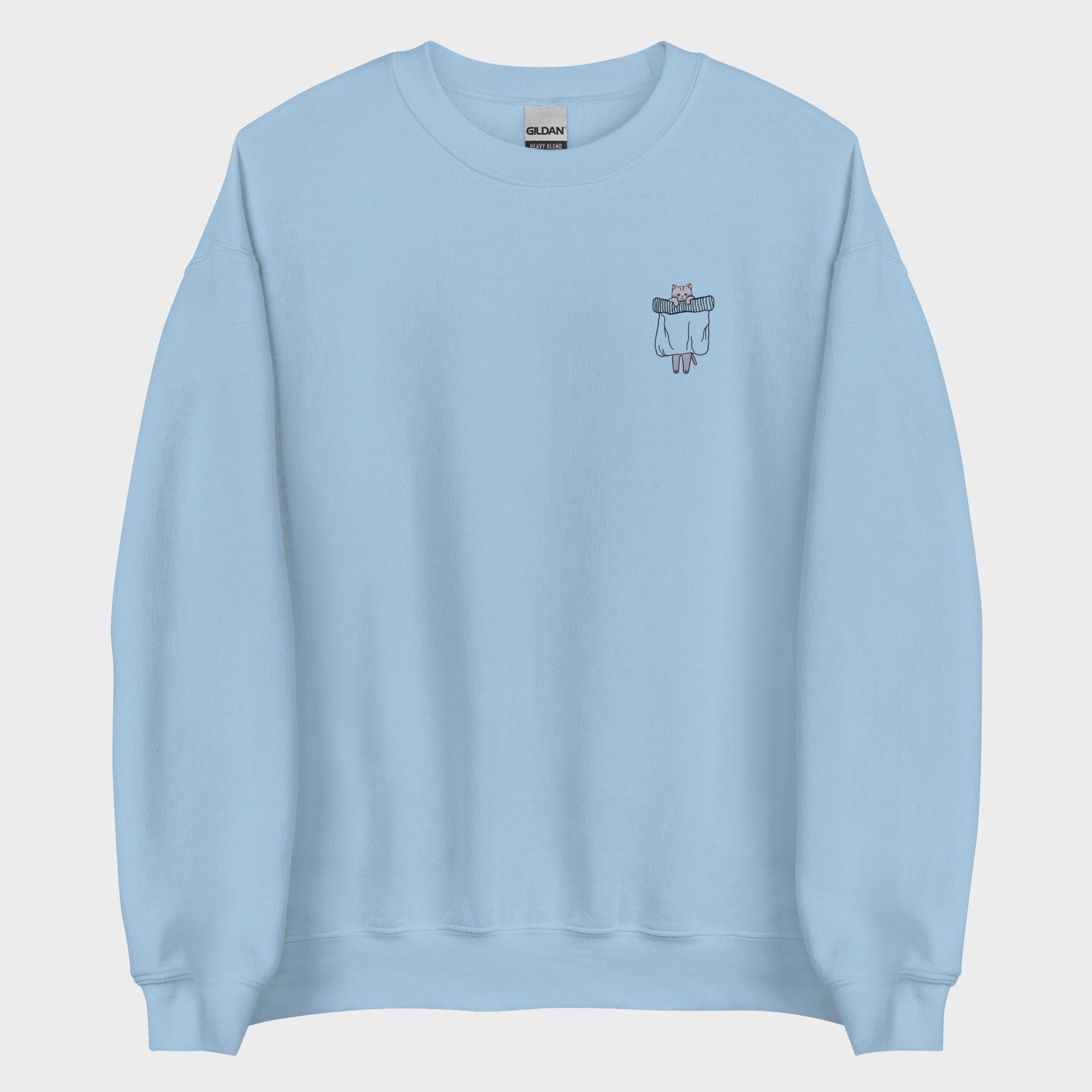 Hanging Pocket Cat - Sweatshirt