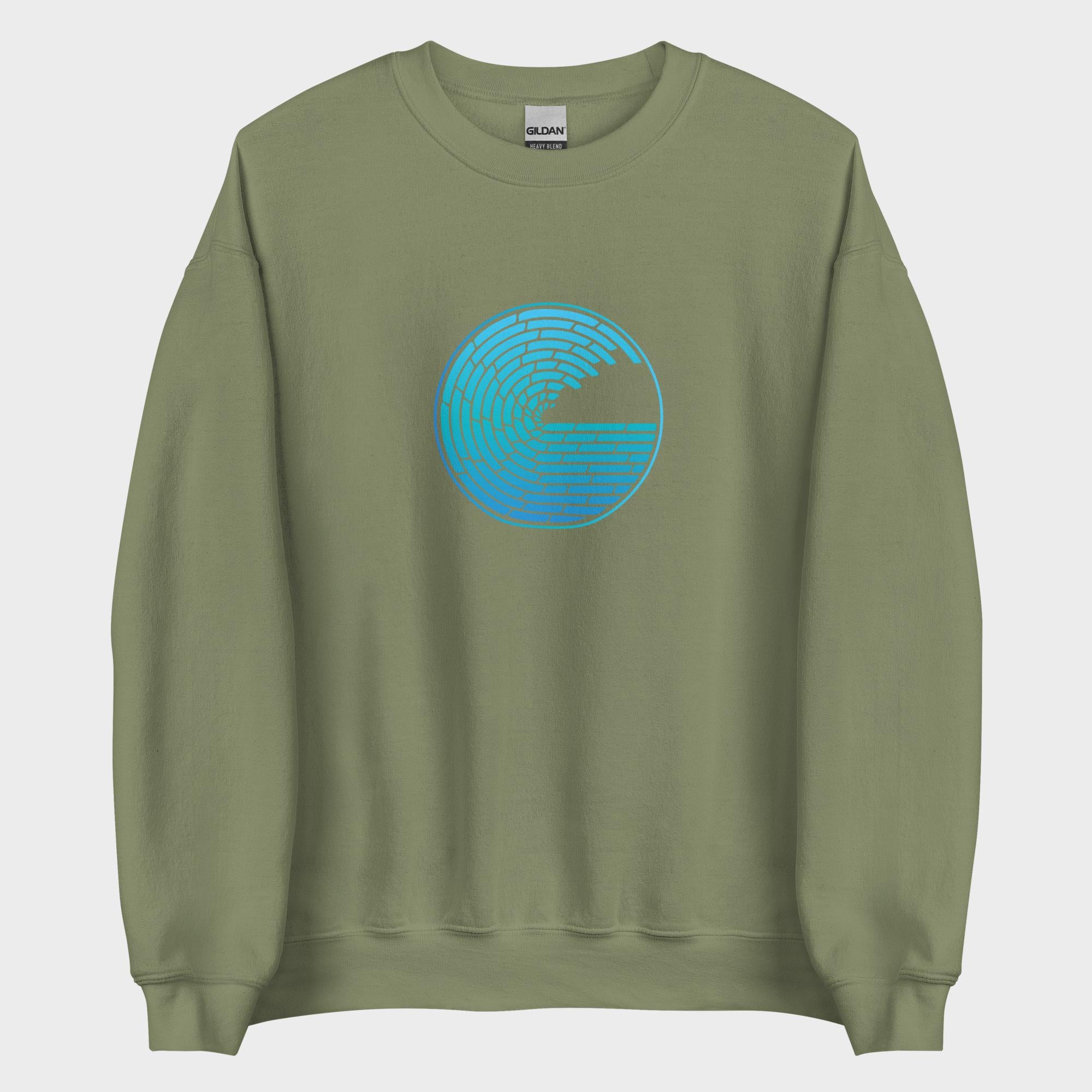 Deconstructed Wave - Sweatshirt