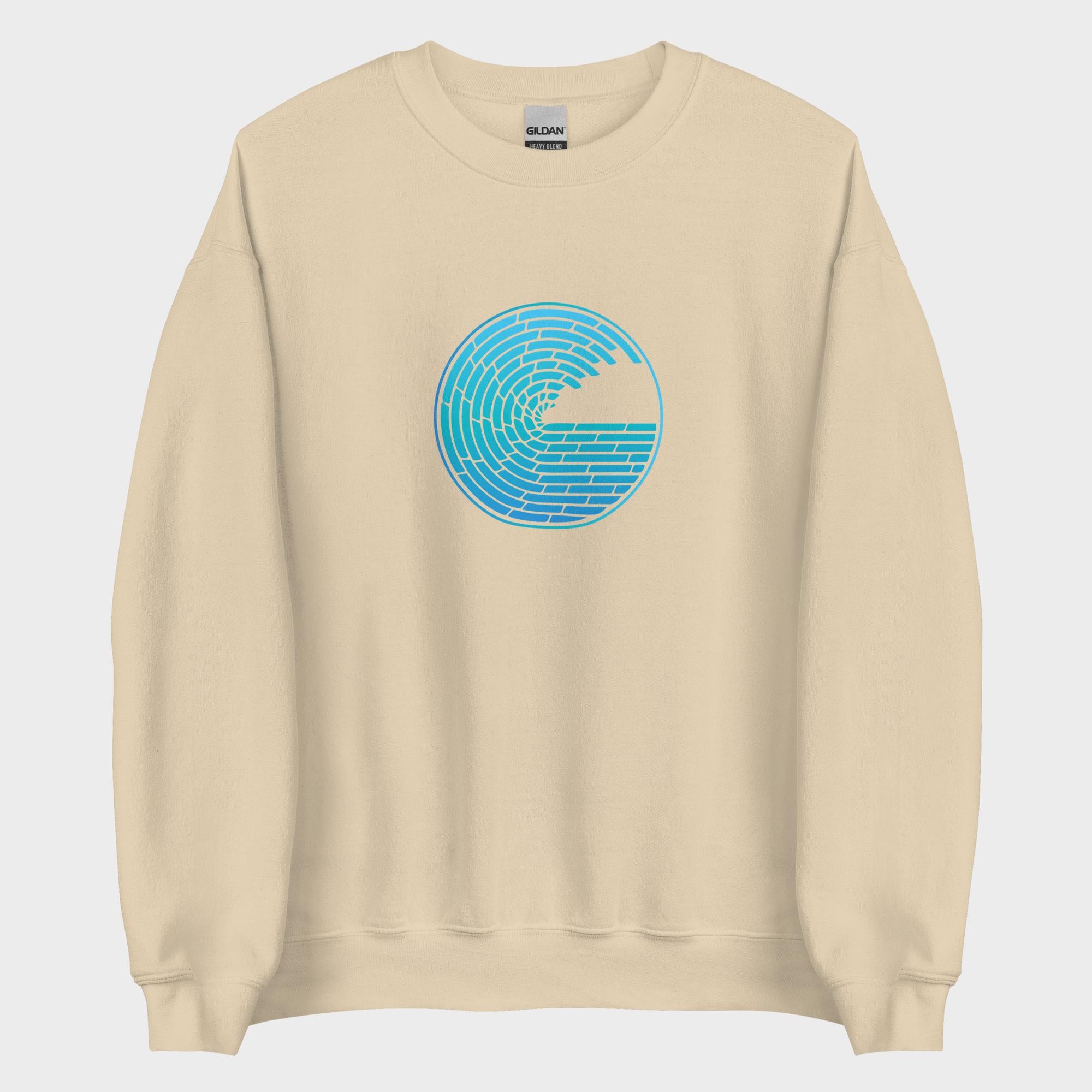 Deconstructed Wave - Sweatshirt