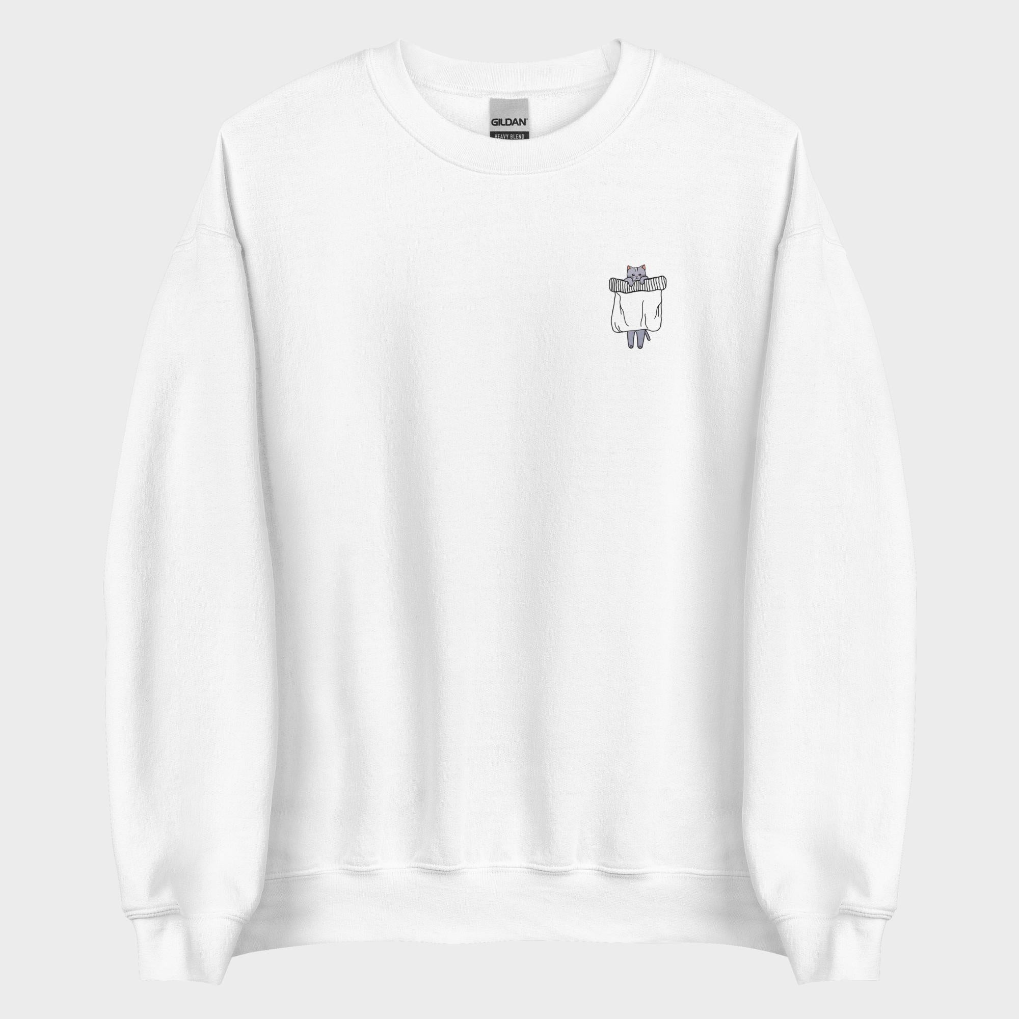 Hanging Pocket Cat - Sweatshirt