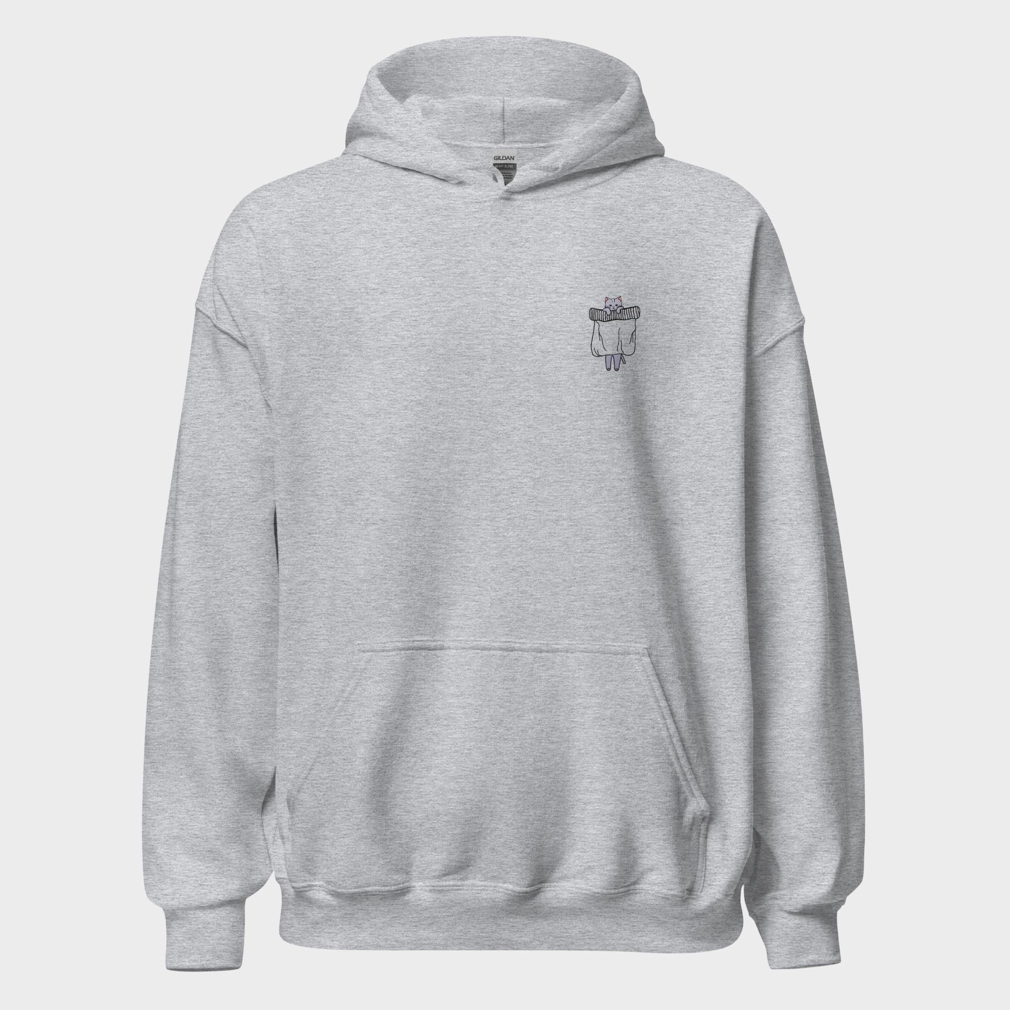 Hanging Pocket Cat - Hoodie